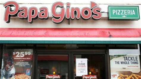 Papà gino - Papa Gino’s is a New England based pizza chain that started in East Boston in 1961. Not to be confused with the similarly named pizza-chain Papa Johns, the Papa Gino’s restaurant chain is much smaller and more localized to the Northeast United States with around 70+ locations in Massachusetts, Rhode Island, Connecticut, and New …